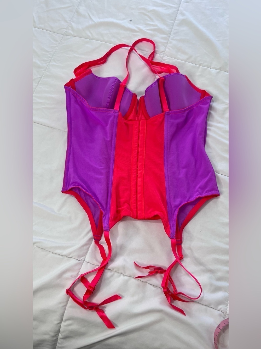 Savage X Fenty I Dare Hue Mesh Bustier size L - Picture 10 of 15